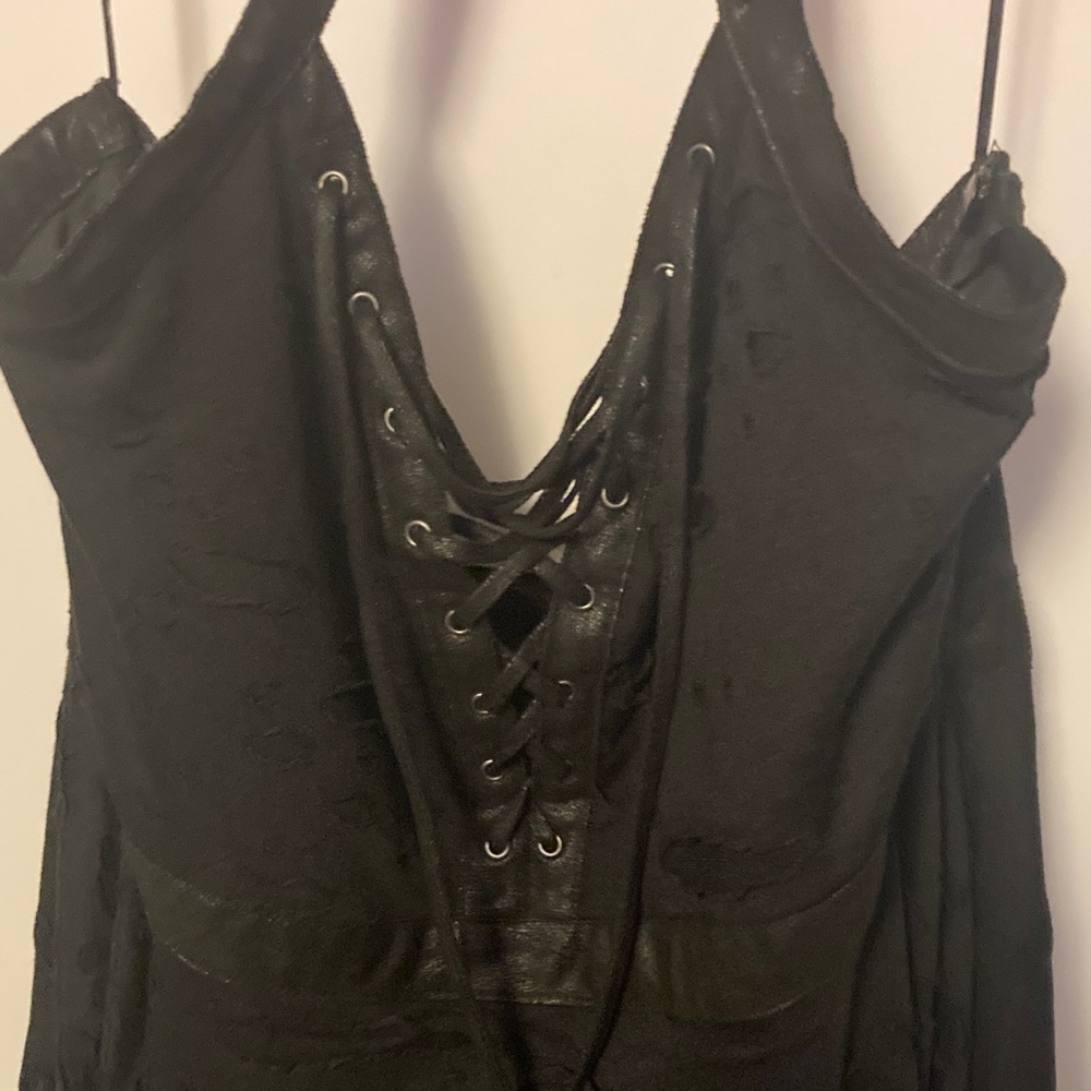 Killstar Black High Low Dress - Picture 3 of 4